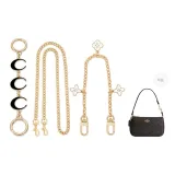[Style 7]Black Moon+Four-Leaf Clover Decorative Chain+Long Chain