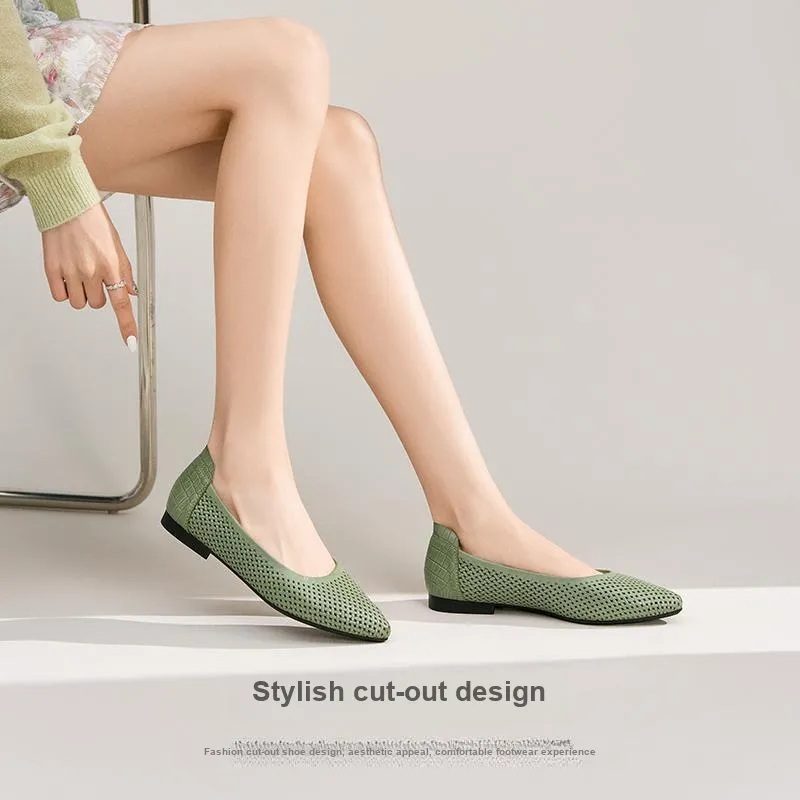 DG Women's Casual Shoes Women's Green/Ecru-4