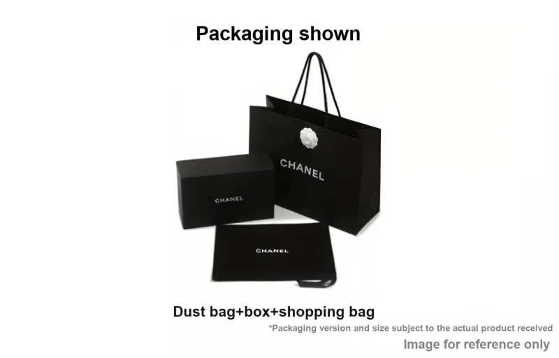 CHANEL Sheepskin With Gold Metal Coin Purses Card Holders Women's Black-4
