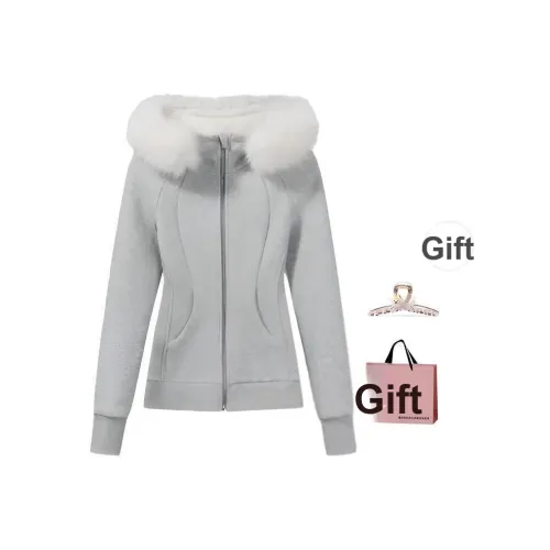 BAIDAIFEI Серый В комплекте с заколкой-крабом ➕ Эксклюзивная сумка для покупок Женская Трикотаж