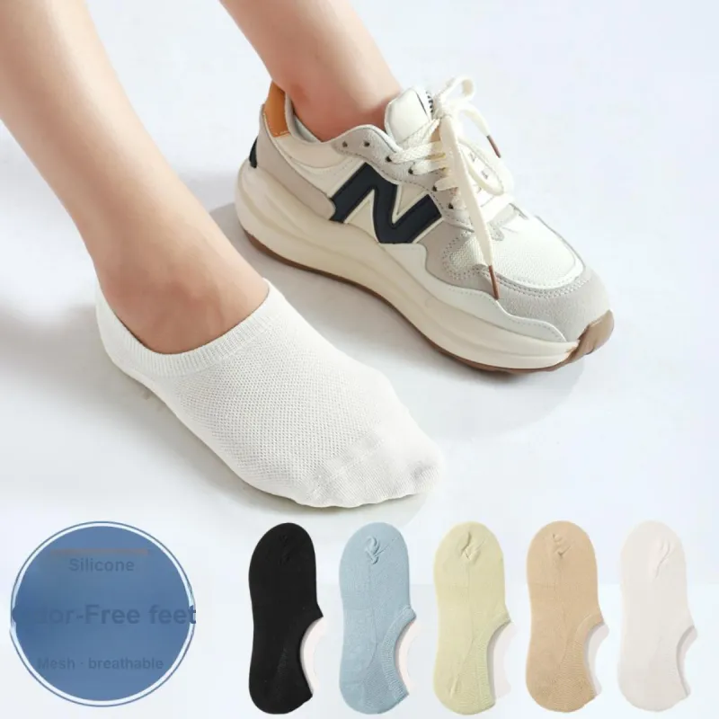 LoveEsteem No Show Socks Women's 5 Pack-3