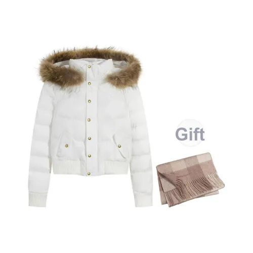 DITB Белый Женский Пуховик