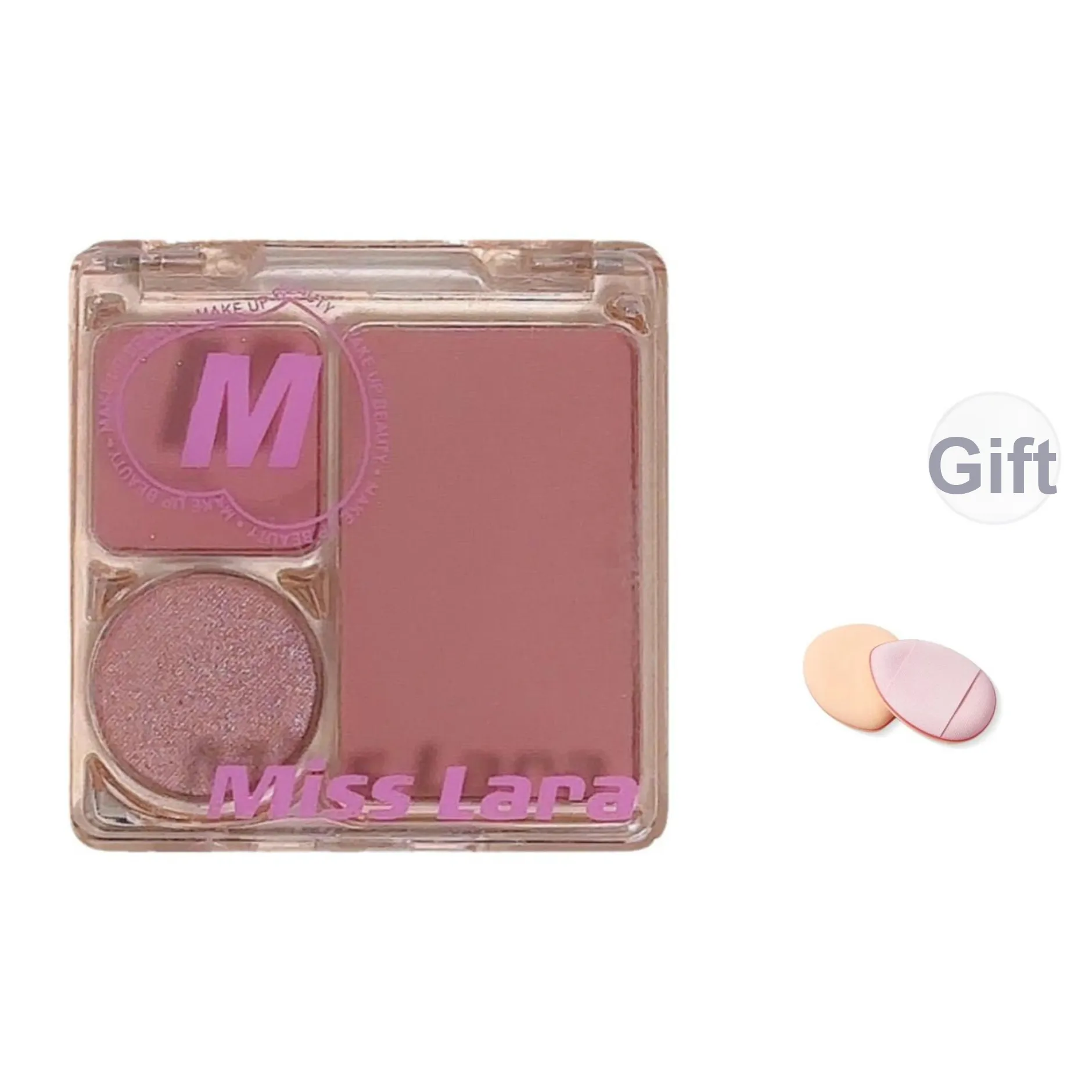 MISS LARA DUAL Use Жидкая помада Жидкость Румяна Блеск для губ Матовый