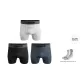 Black+White+Gray (3 Pack, Includes Socks)