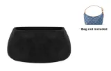 Black Liner Denim Lunch Bag