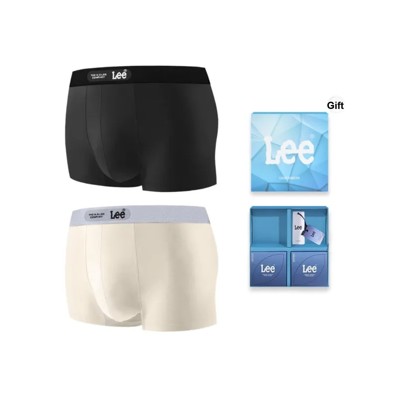 Lee Buddy Lee Series Underpants Men's Gift Box Of 2 Strips-24