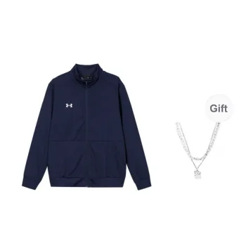 Under Armour Jackets Coats Unisex Blue Comes With Necklace