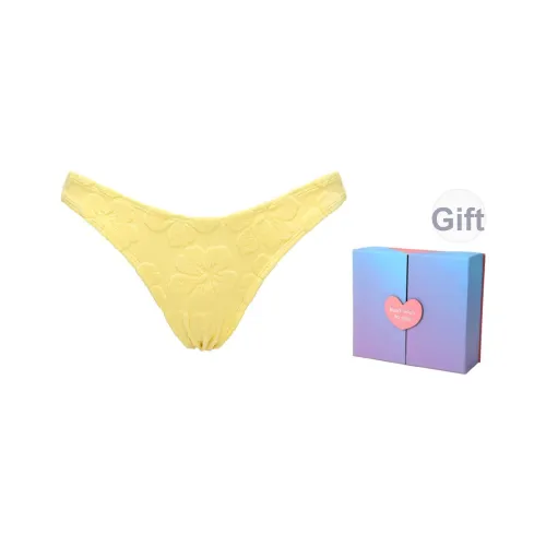 YUKARI SWIM Плавательные шорты Женские Кремово-желтые