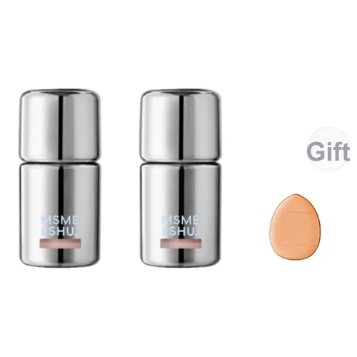 MSMEESHU Frost Blush Liquid Easy to Blend Natural 2 Pack MSMEESHU Frost Blush Жидкость Легко Смесь Естественный 2 Пачки