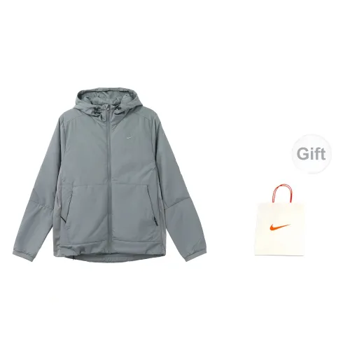 Nike Therma-FIT Jackets Men Smoke Gray+Gift Bag