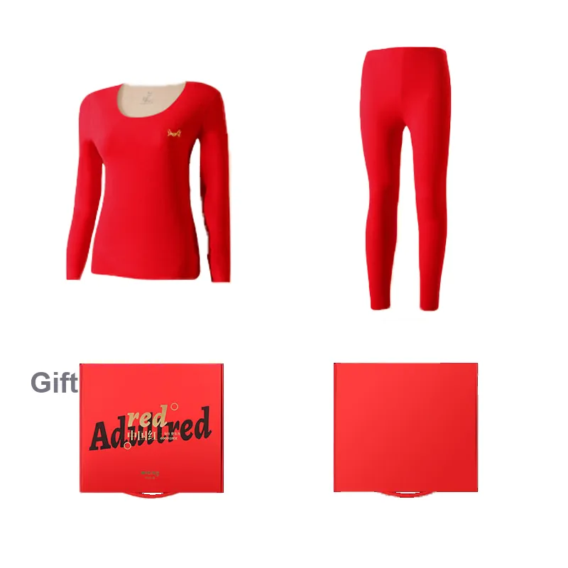 MIIOW Honmei Series Thermal Set Unisex Red-1
