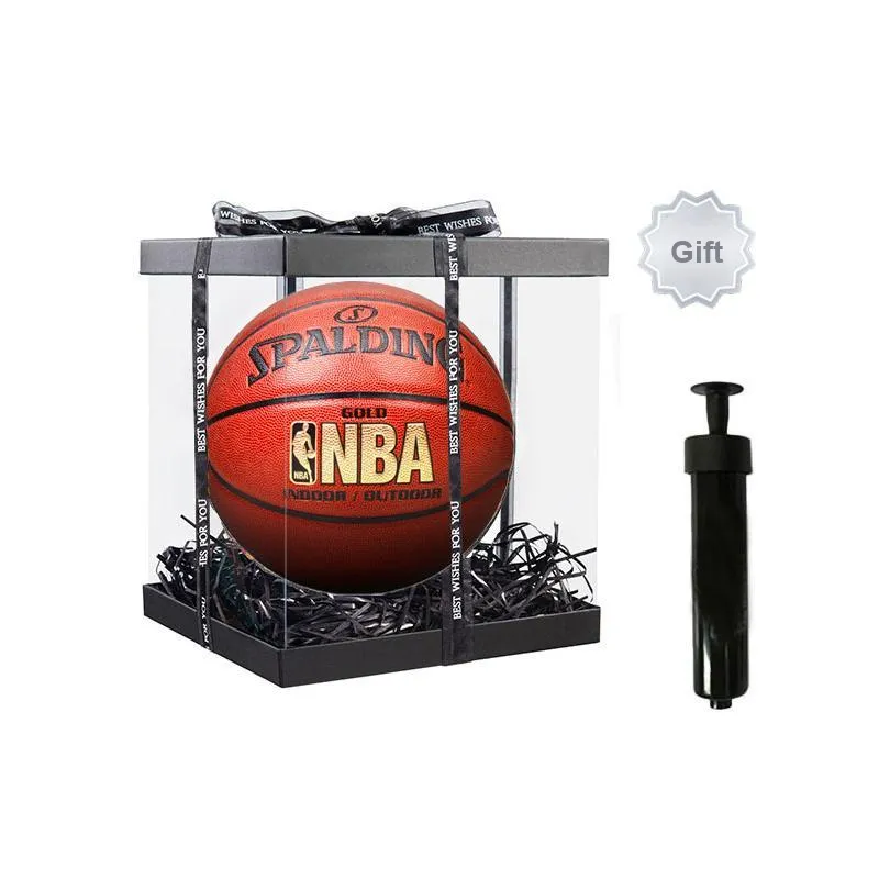 SPALDING NBA Introductory Series PU Basketball Brown Size 7 Training Unisex-8