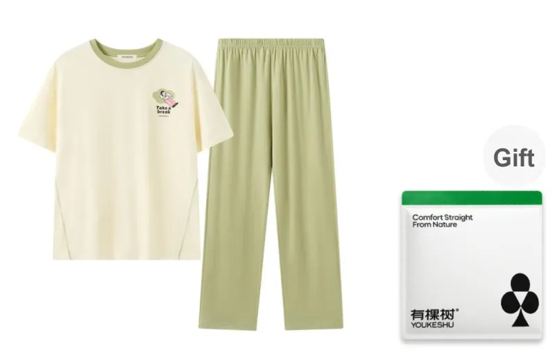 YOUKESHU Pajama Set Women's Shopping Bag-6