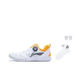 화이트 오렌지 양말