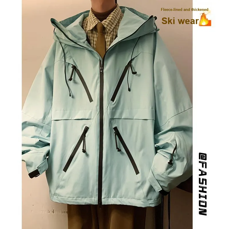 Yalu Windproof, Breathable, Abrasion Resistant, Cold Resistant Windbreaker Jacket Unisex-2