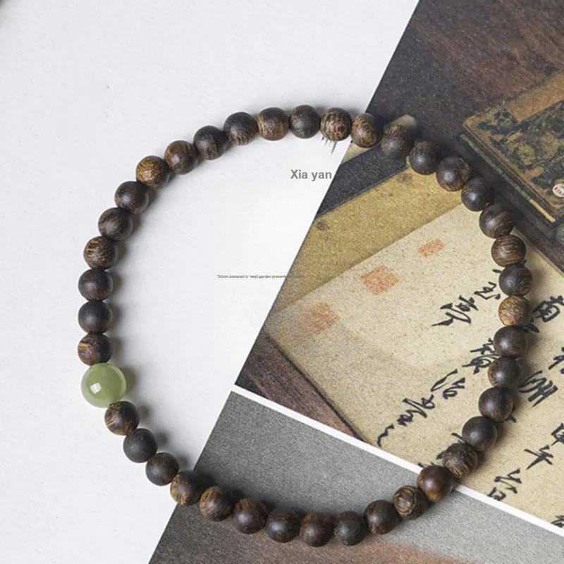 Seven Little Craftsmen Agarwood Bracelets Unisex-4
