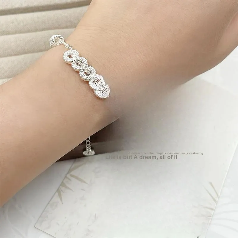 UZIID 999 Fine Silver Bracelets Women's-1