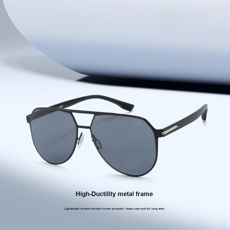 JEKA Metal Aviator Sunglasses Men's-1