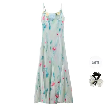 TUSHIFEI Slip Dresses Women's Image Color+Hair Tie Included