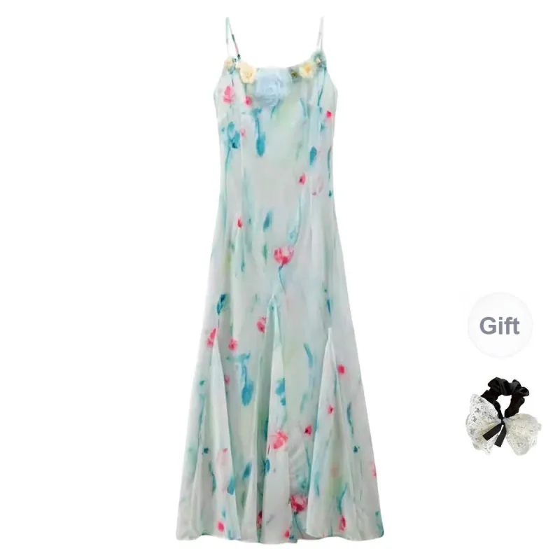 TUSHIFEI Slip Dresses Women's Image Color+Hair Tie Included-0