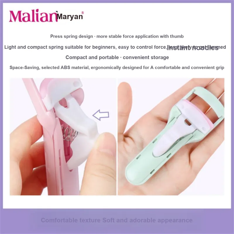 Malian Long Lasting Shaping With Curling Eyelash Curlers-10