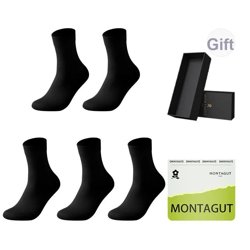 Montagut Mid Calf Socks Men's Box 5 Pack-6
