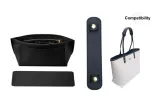 City33 Dark Blue Shoulder Pads 20.5cm+Black Liner+Black Bottom Pad