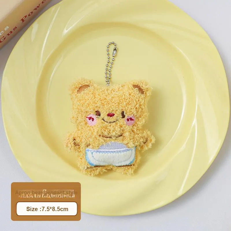 Yi Bu Kang Plush Pendants Unisex-6