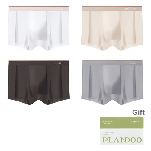 PLANDOO Underpants Men's Shopping Bag 4 Pack