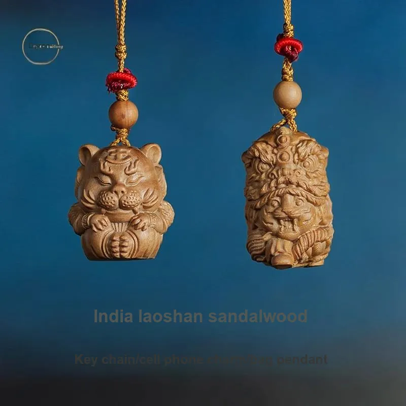 DALONG Old Mountain Sandalwood Pendants Unisex-2
