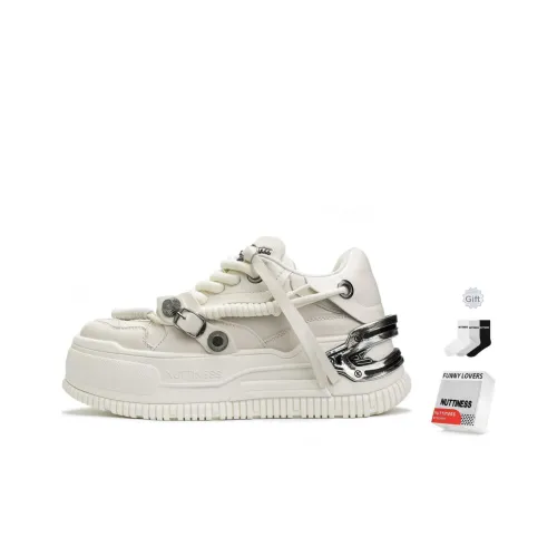 NUTTINESS Оригинальный дизайн Unrestrained Коллекция Стильные Скейтбординги Унисекс Экрю