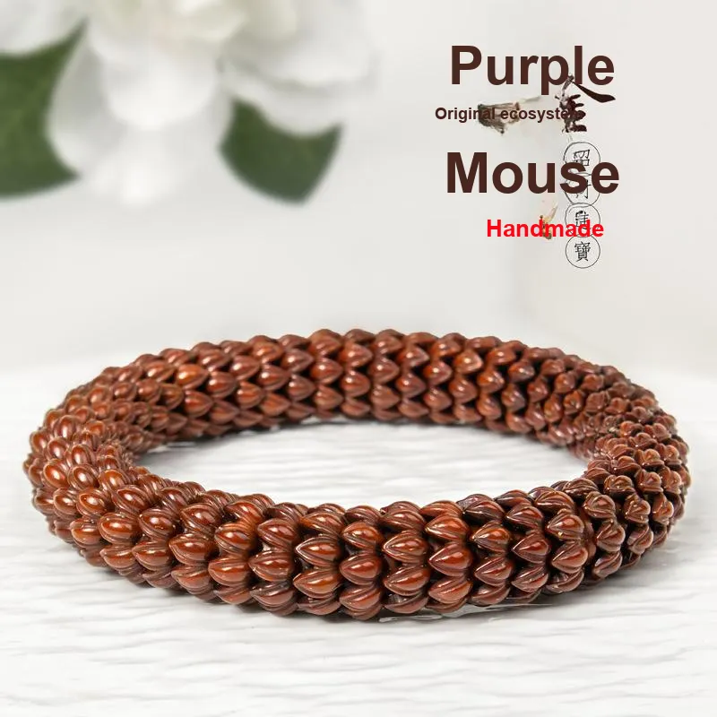 JIYAO Purple Gold Rat Bracelets Unisex-1