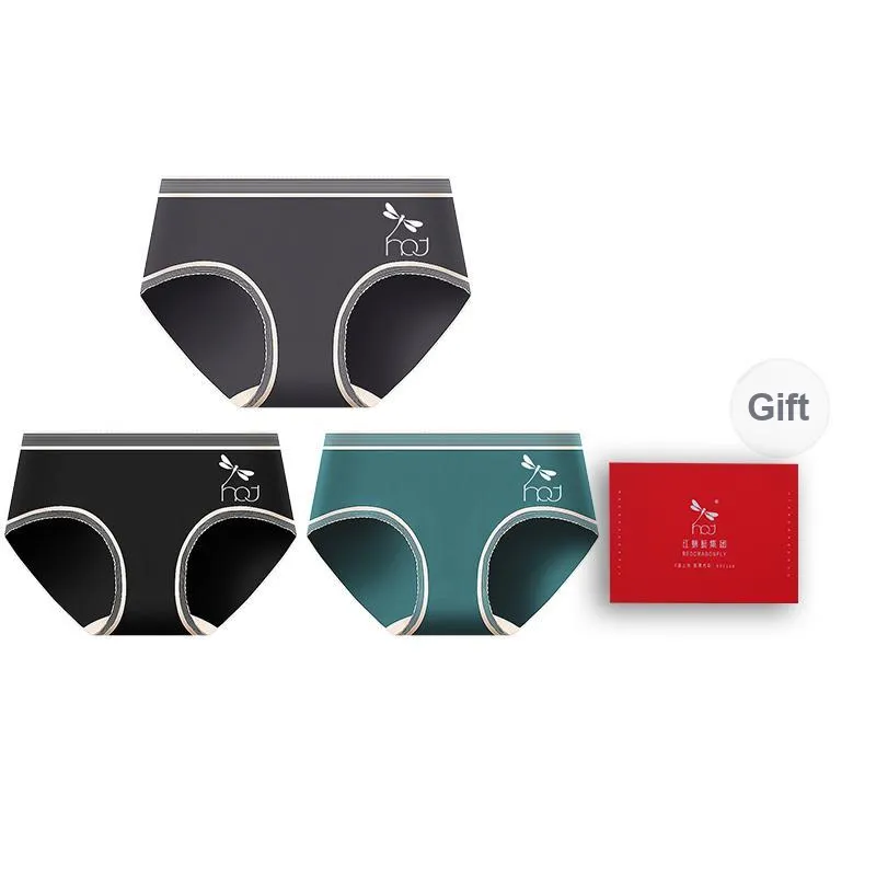 RED DRAGONFLY Cotton Panties Women's Box 3 Pack-12