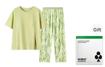 YOUKESHU Pajama Set Women's Shopping Bag