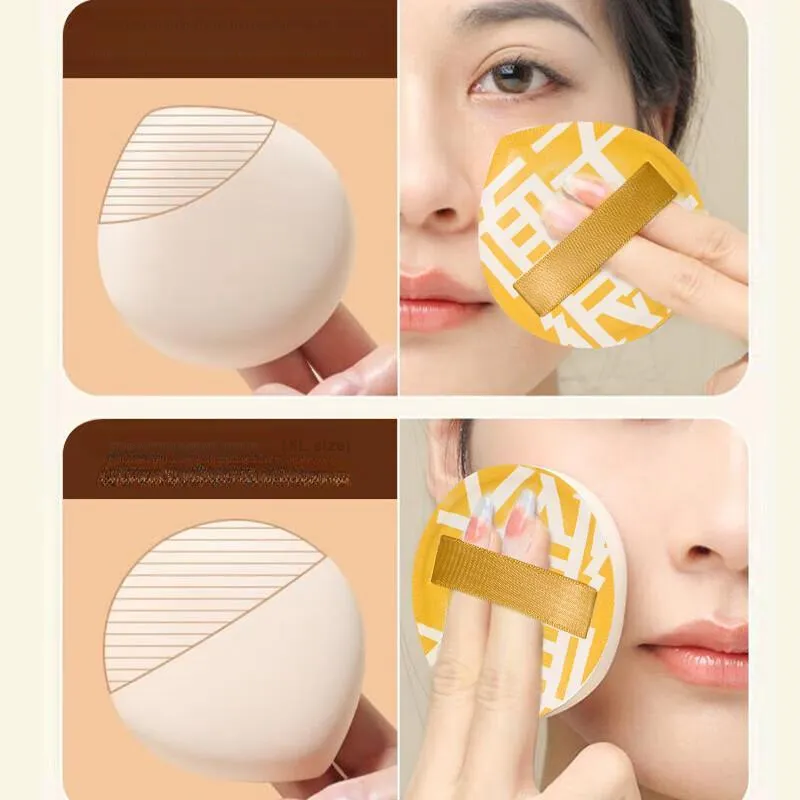JIAOXUEFEI XL Cushion Powder Puff Non-Powder Eating Easy Application Storage Box 1 Piece/2 Pieces/4 Pieces-5