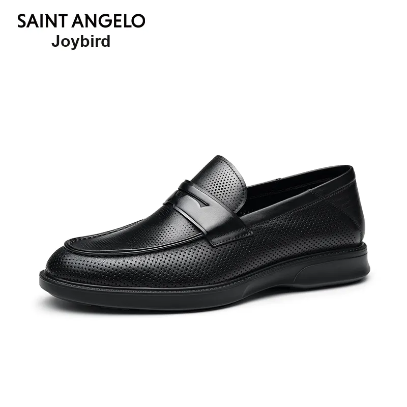 SAINT ANGELO Loafers Men's Black-1