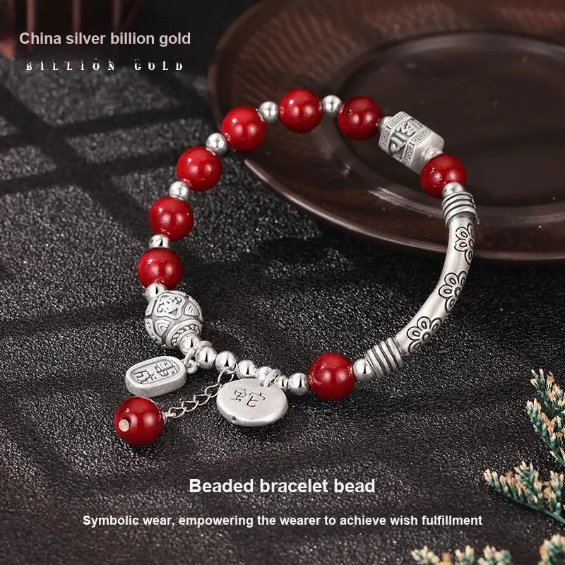 ZHONGYINYIJIN S925 Silver Bracelets Women's-3