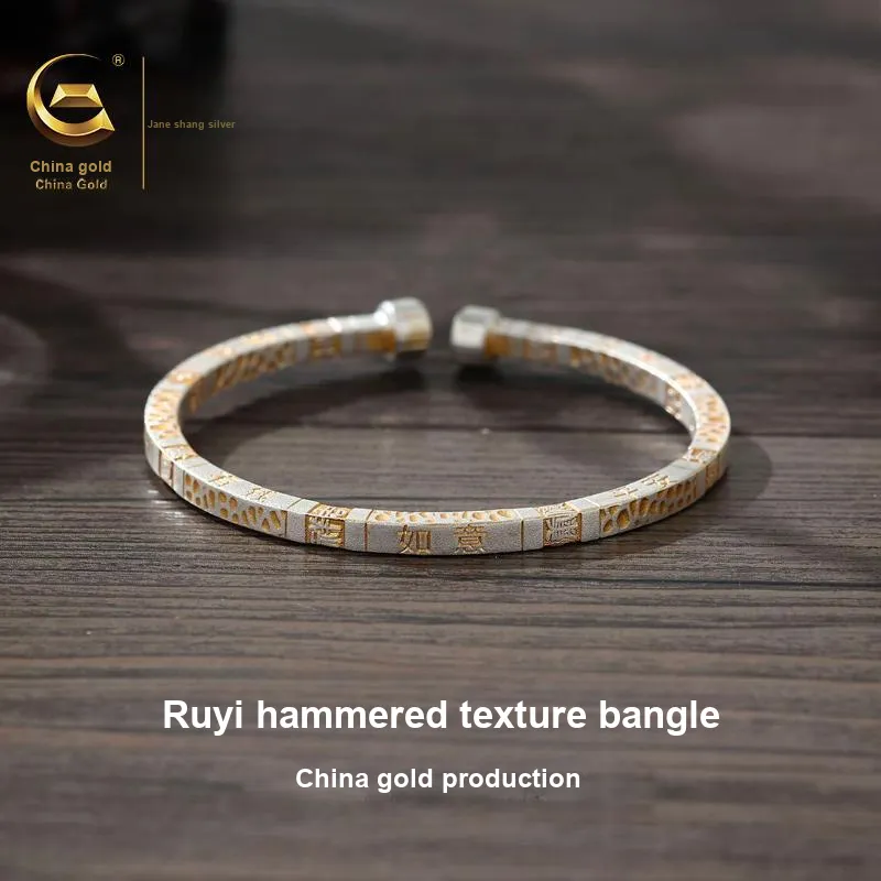 ZSY 999 Fine Silver Bangles Women's-1