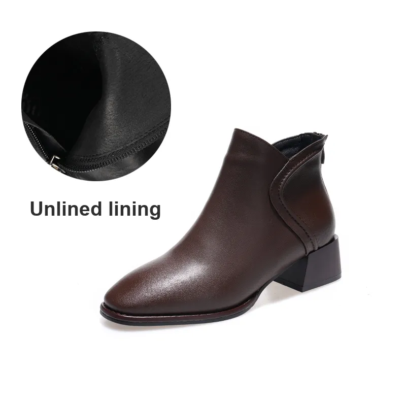 Devanro Ankle Boots Women's Black-4