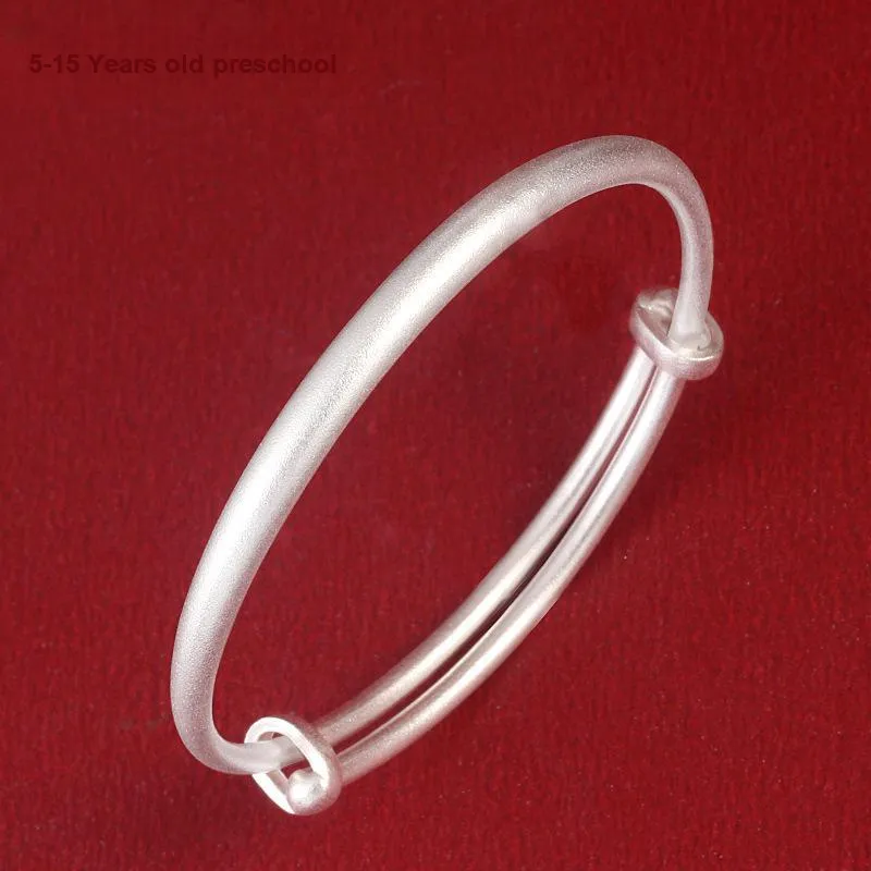 AITAO 999 Fine Silver Bangles Kids'-4