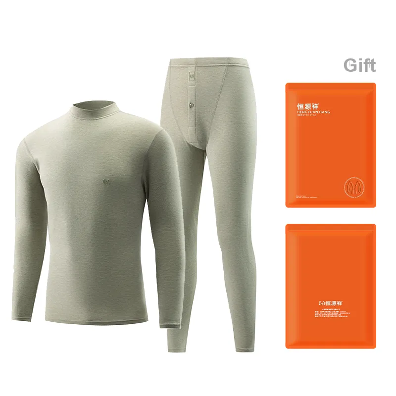 H YXIANG Men Thermal Sets-6