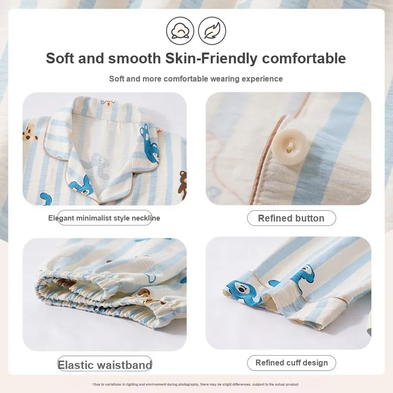 OUSHIBO Pajama Set Women's Image Color-3