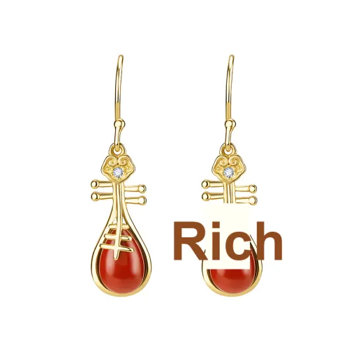 MAMADESHOUHU Jade Earrings Women's