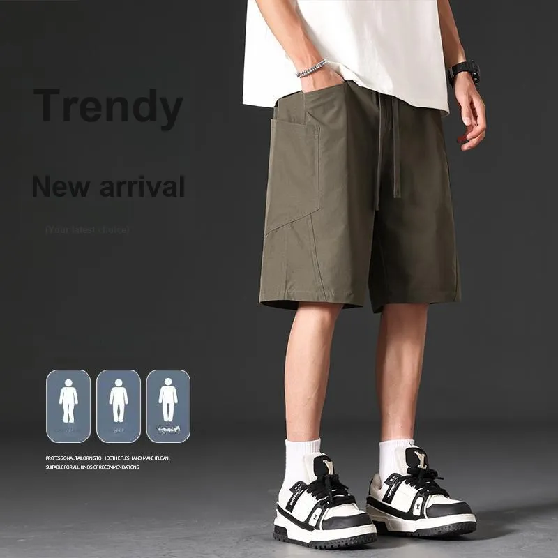 Yiwen Cargo Shorts Unisex-16