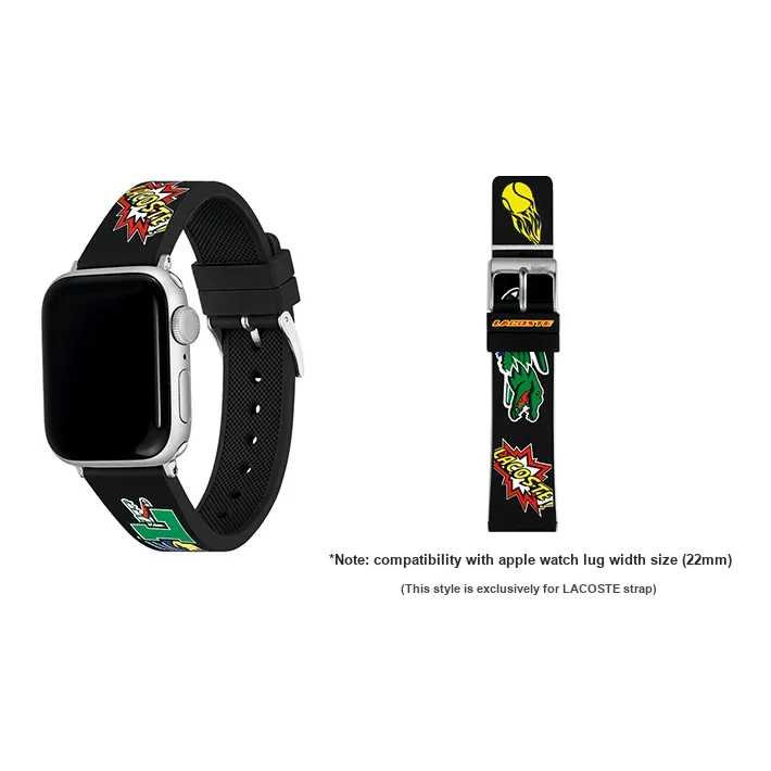 LACOSTE Ремень Apple Совместимость Кремниевый Материал