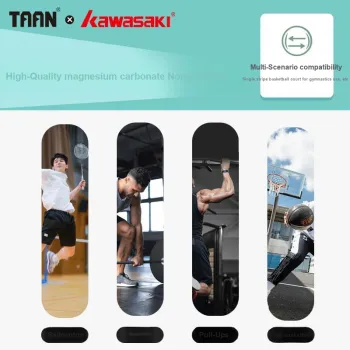 Kawasaki x TAAN Badminton Equipment White Magnesium Carbonate Sports & Fitness Basketball Net Ball Unisex
