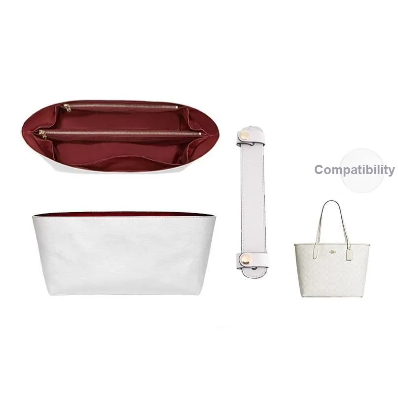 Luxury Care Artisan Workshop DuPont Paper Bag Accessory Bag Insert Women's Burgundy