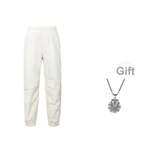 Under Armour Вязаные Тренировочные Брюки Мужские Белые С ожерельем