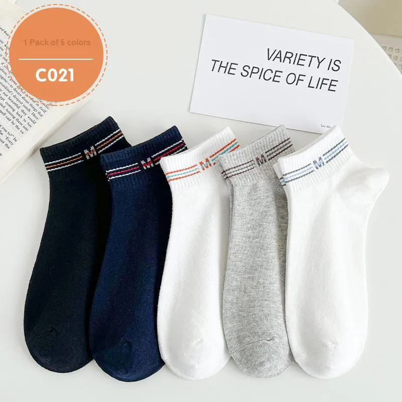 ALPLUME Ankle Socks Men's 5 Pack-9