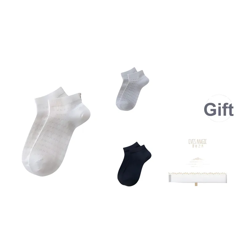 XIA.WA.ZHI.XIU Ankle Socks Women's Box 3 Pack-12
